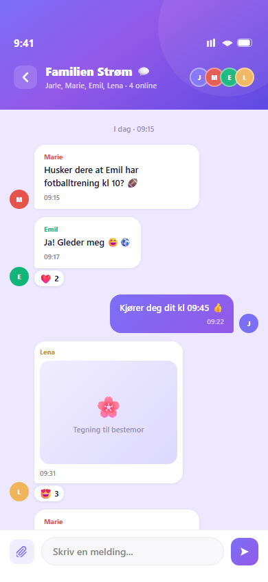 Famora — Familiechat